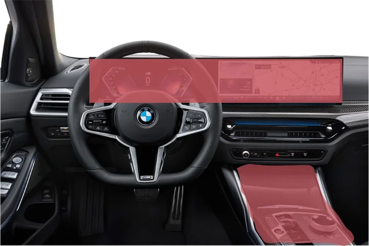 BMW 3-sarja, Interior-paketin suojattavat kohteet