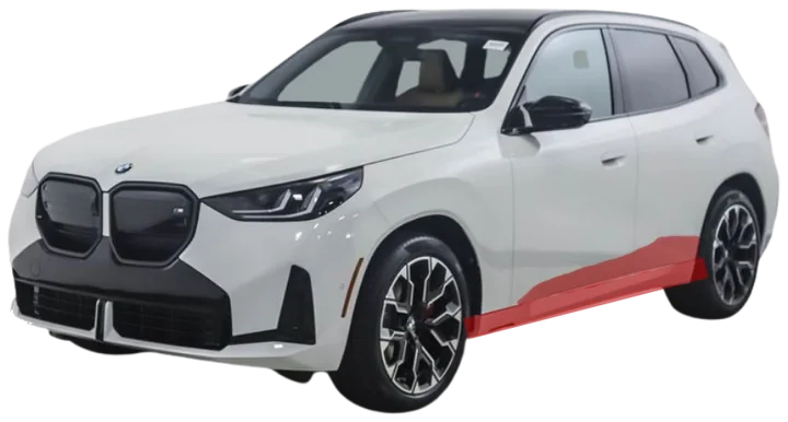 BMW X3, Basic-paketin suojattavat kohteet