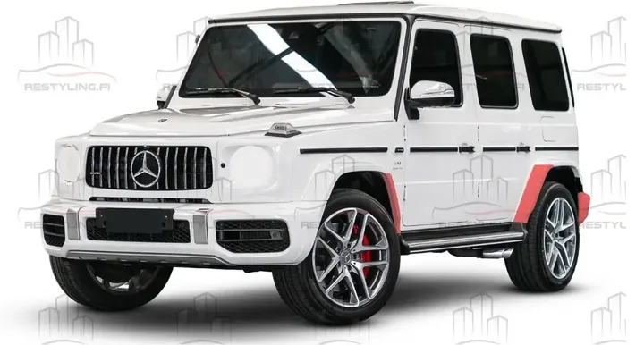 Mercedes-Benz G-Wagon, Basic-paketin suojattavat kohteet
