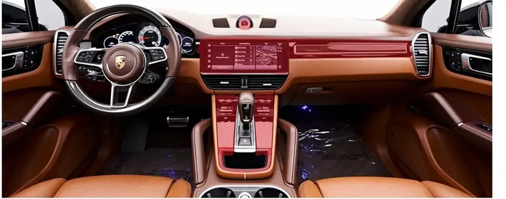 Porsche Cayenne, Interior-paketin suojattavat kohteet