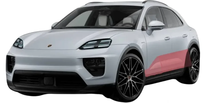 Porsche Macan, Basic-paketin suojattavat kohteet