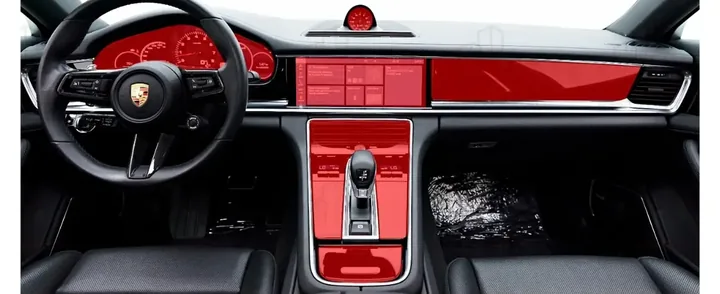 Porsche Panamera, Interior-paketin suojattavat kohteet