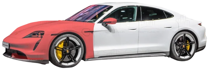 Porsche Taycan, Essential-paketin suojattavat kohteet