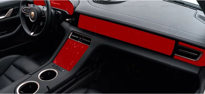 Porsche Taycan, Interior-paketin suojattavat kohteet