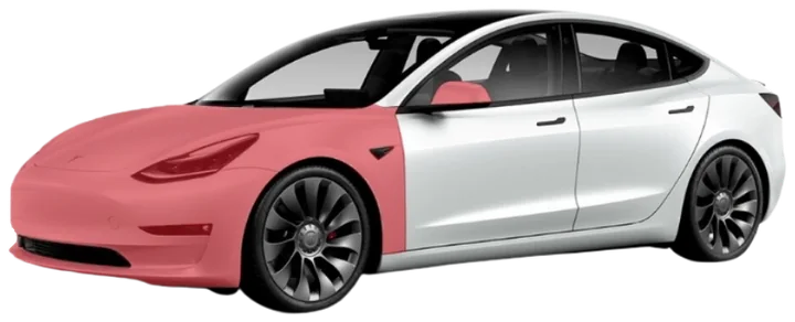 Tesla Model 3, Essential-paketin suojattavat kohteet