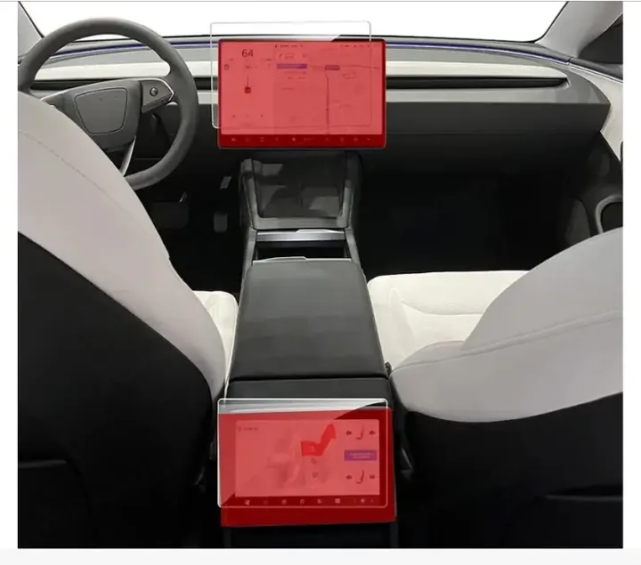 Tesla Model X, Interior-paketin suojattavat kohteet