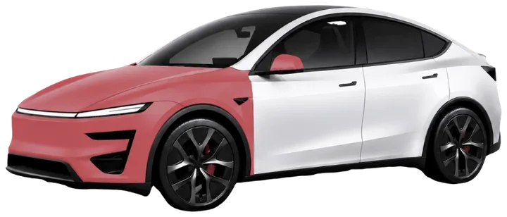 Tesla Model Y, Essential-paketin suojattavat kohteet