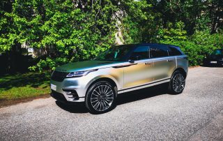 Range Rover Velar yliteippaus SatinSilverChrome