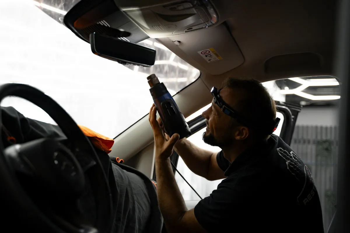 Windshield tinting provides privacy and UV protection, although it may be illegal