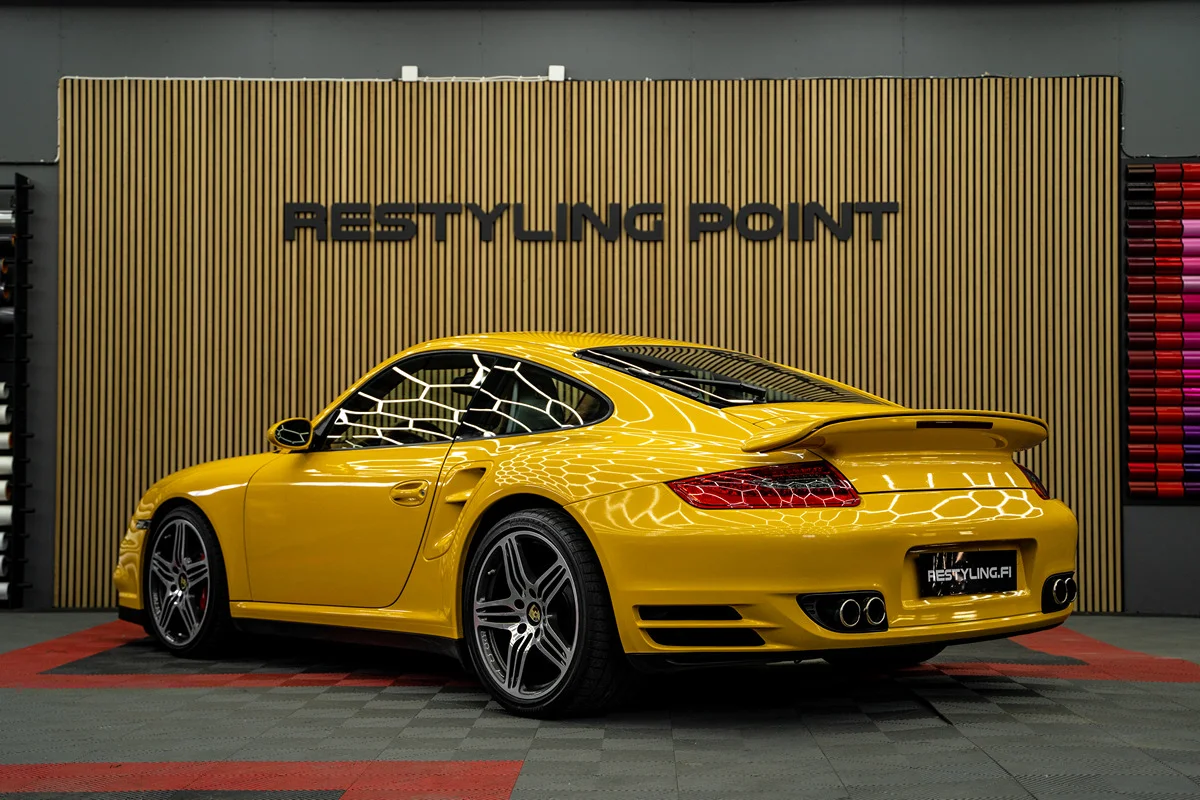 Porsche wrapping