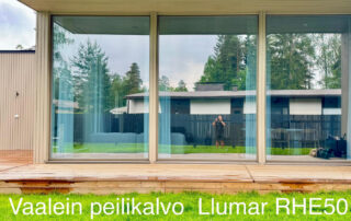Lightest reflective film Llumar RHE50, Vantaa