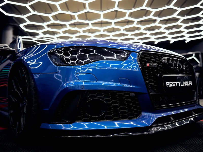Audi A6 – Restyling Pointin työ