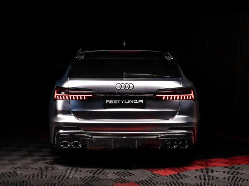 Audi A6 – Restyling Pointin työ