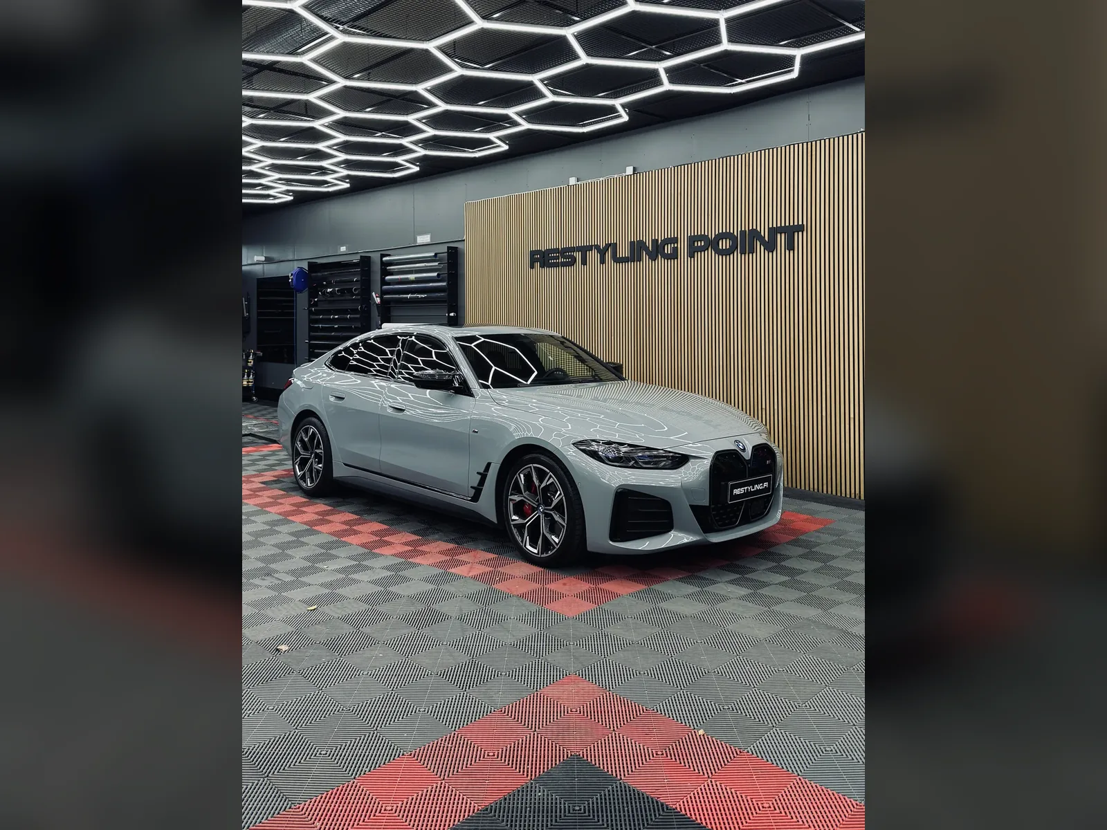 BMW i4 – Restyling Pointin työ